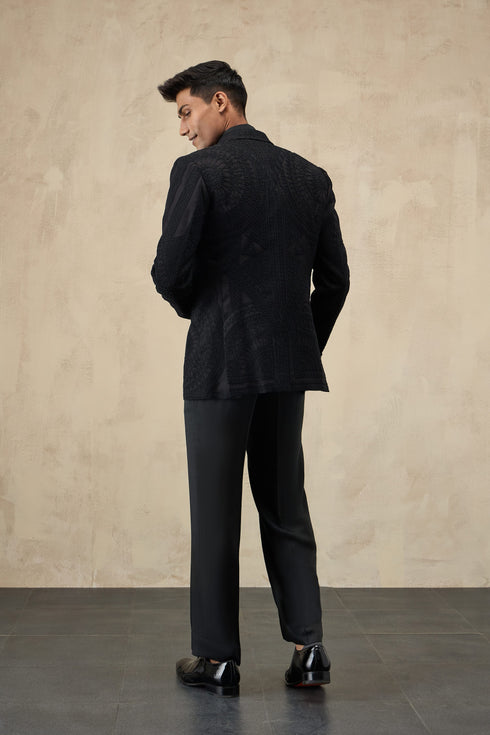 Dori Half Moon Blazer Set